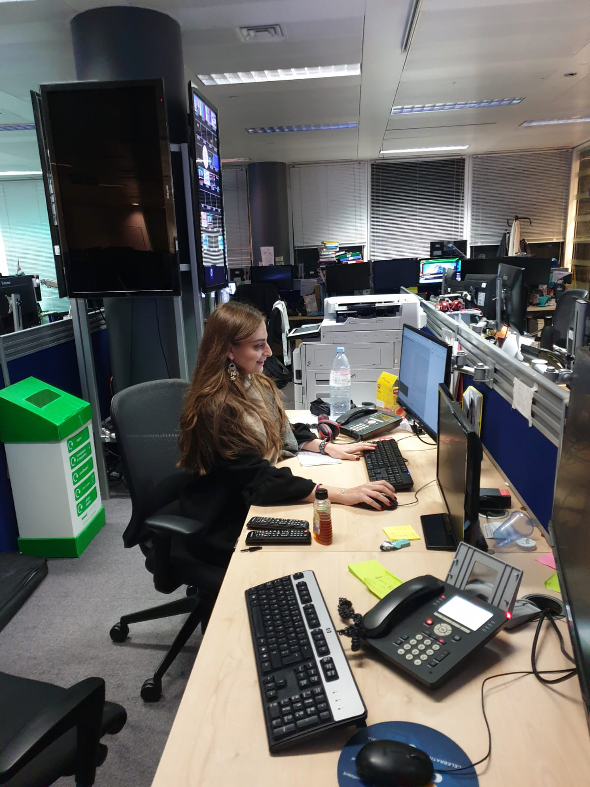 The newsroom